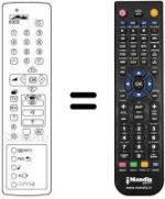 Replacement remote control MECATRON 6303