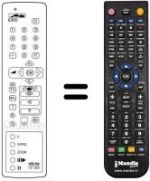 Replacement remote control MECATRON 6305