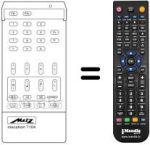 Replacement remote control MECATRON 7205