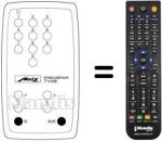 Replacement remote control MECATRON 7108