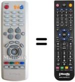 Replacement remote control Samsung DCB B360 G