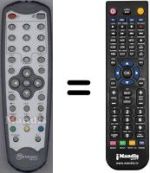 Replacement remote control Metronic 441515