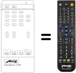 Replacement remote control MECATRON 7100