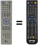Replacement remote control N 148 B