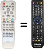 Replacement remote control PASR42E00D
