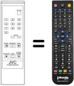 Replacement remote control PQ 10181 B-1