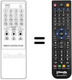 Replacement remote control PR 427