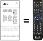 Replacement remote control PU 52097 AD-9