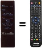 Replacement remote control RB-34 P
