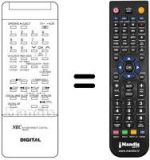 Replacement remote control 7979.9514