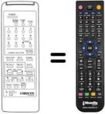 Replacement remote control 076G046070