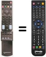Replacement remote control DIUNAMAI NEW BIOS 37'
