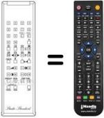 Replacement remote control RC 100