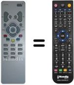 Replacement remote control Hifivox 20 LW 030 B5