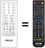 Replacement remote control RC 1122 TX