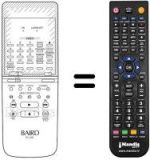 Replacement remote control RC 143 N