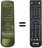 Replacement remote control RC 333 E