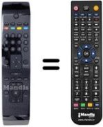 Replacement remote control RC 3900