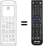 Replacement remote control RC 42