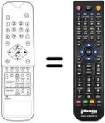 Replacement remote control Hypson NR 2899
