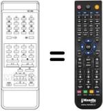 Replacement remote control RC 658