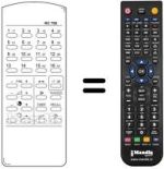 Replacement remote control RC 700