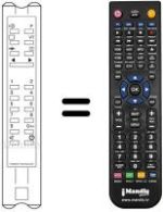Replacement remote control RCT 300