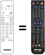 Replacement remote control Hifivox 21 MS 10 F