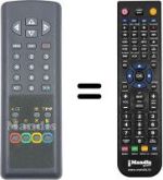 Replacement remote control Goldstar CB 14E80