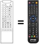 Replacement remote control C 15012 R