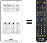 Replacement remote control RM-604 B