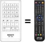 Replacement remote control RM-606