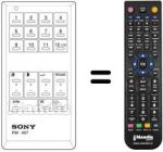 Replacement remote control RM-607