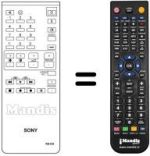 Replacement remote control A 1470728 A