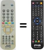 Replacement remote control JVC AV 14BM8EPS