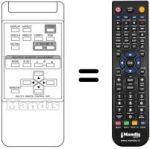 Replacement remote control JVC GDV 4210