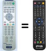 Replacement remote control Sony KV-21 FV1E