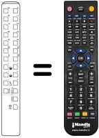 Replacement remote control RRMCG 0234 CESA