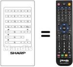 Replacement remote control RRMCG 0251 CESA
