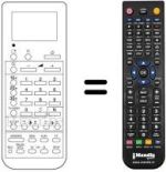 Replacement remote control RRMCG 0552 CESA