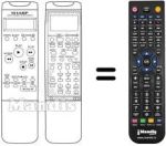 Replacement remote control RRMCG 0907 GE