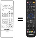 Replacement remote control RRMCG 1011 BMSA