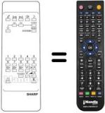Replacement remote control RRMCG 1019