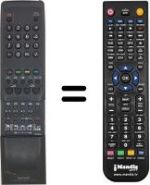 Replacement remote control RRMCG 1023 BMSA