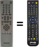 Replacement remote control Samsung SV-651 X