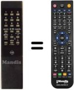 Replacement remote control BSB-MAC