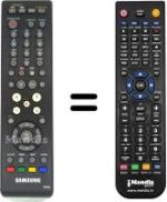 Replacement remote control Samsung SMT T5040