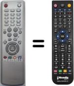 Replacement remote control Samsung LE 40R5