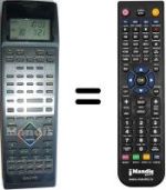 Replacement remote control Sanyo VHR-D5900 I