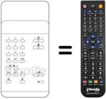 Replacement remote control TC 100
